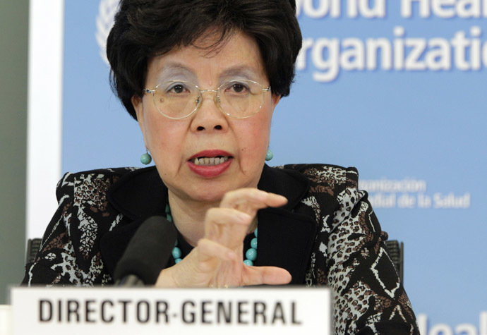 WHO Director-General Margaret Chan (Reuters/Pierre Albouy)