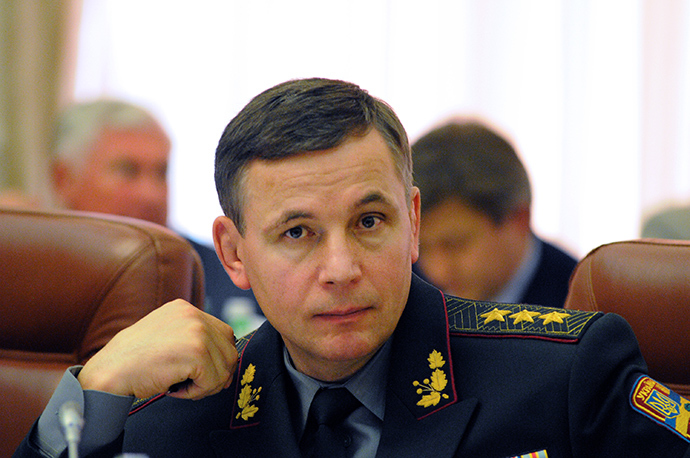 Ukraine's Defense Minister Valery Geletey (RIA Novosti)