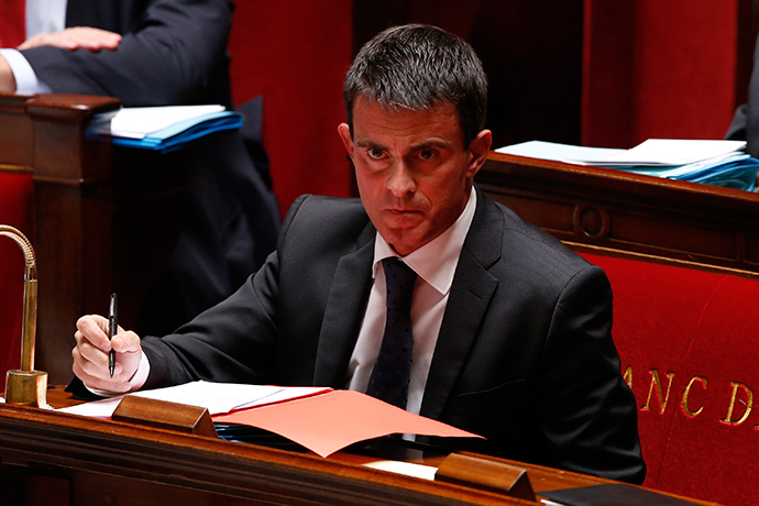 French Prime Minister Manuel Valls (Reuters / Benoit Tessier)