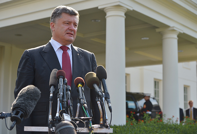 Ukraine's President Petro Poroshenko (AFP Photo / Mandel Ngan)