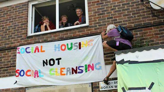 ‘Social housing, not social cleansing!’ Homeless mothers & kids fight back by occupying London flats
