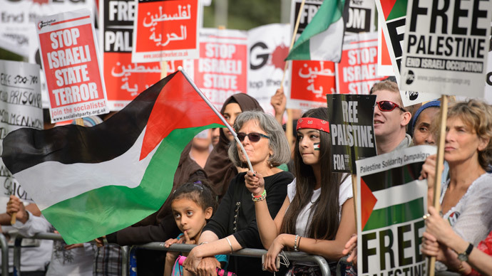 ​‘Stop arming Israel!’ Scottish Pro-Palestinian activists occupy Israel-linked arms factory in Glasgow