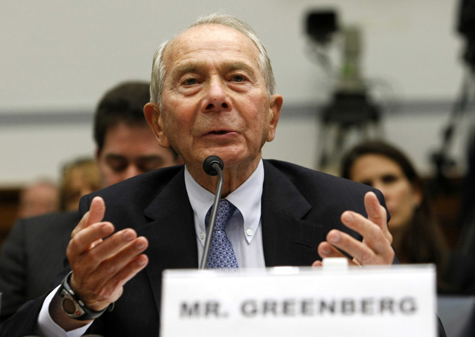 Former American International Group (AIG) CEO Maurice Greenberg (Reuters/Kevin Lamarque)