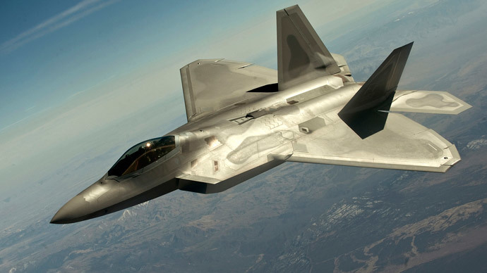 A F-22 Raptor fighter.(Reuters / Christopher Hubenthal)