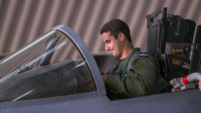 Saudi Arabian air force pilot Prince Khaled bin Salman.(AFP Photo / HO)