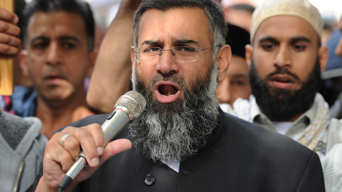 Muslim cleric Anjem Choudary.(AFP Photo / Leon Neal)