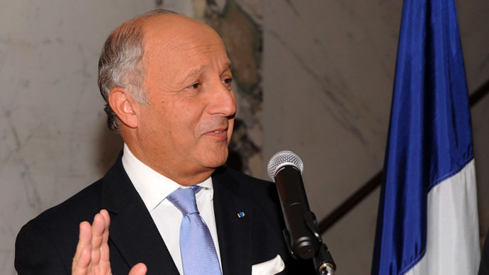 Laurent Fabius, French Minister of Foreign Affairs (Andrew Toth/Getty Images/AFP)