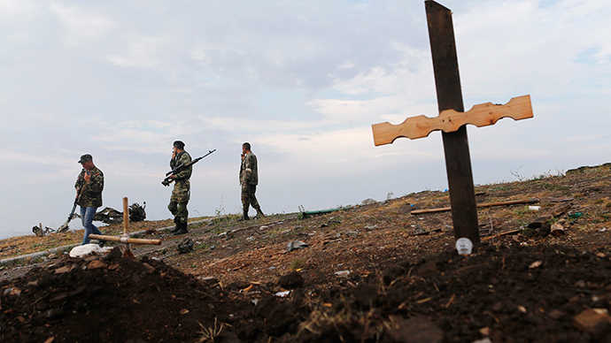 4th mass grave found in E. Ukraine, self-defense forces report