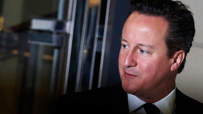 Britain's Prime Minister David Cameron. (Reuters / Luke MacGregor)