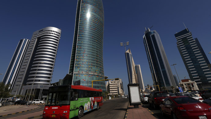 A view of the commercial center on Martyrs street in Kuwait city. (Reuters/Jamal Saidi)