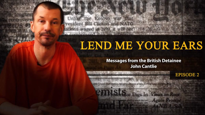 British hostage in new ISIS propaganda video panning Obama strategy