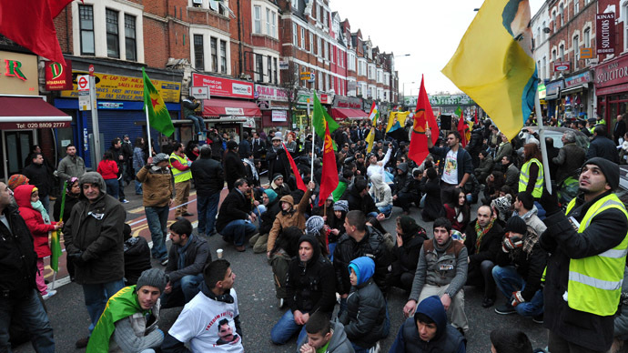 ​UK Kurds begin hunger strike, demand heavy weapons for ISIS fight