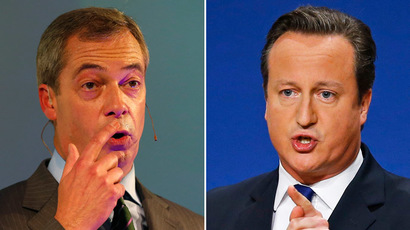 UKIP’s Farage invited to election debate, snubbed Green Party considers legal action