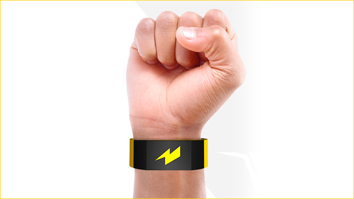 Zap out of it! Wristband gives shocks to break bad habits