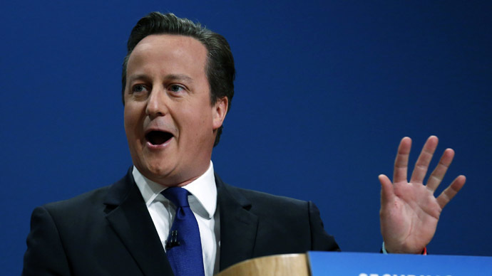 ​Slip of the tongue: Cameron claims to ‘resent’ poor