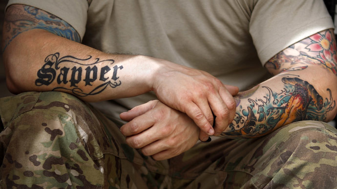 British Army lifts ban on hand and neck tattoos after struggling to attract  new recruits  Daily Mail Online