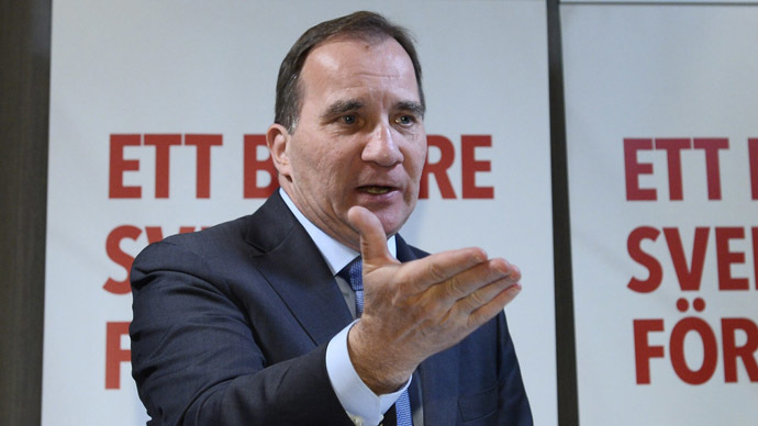 Sweden's Prime Minister Stefan Lofven. (Reuters/laudio Bresciani)