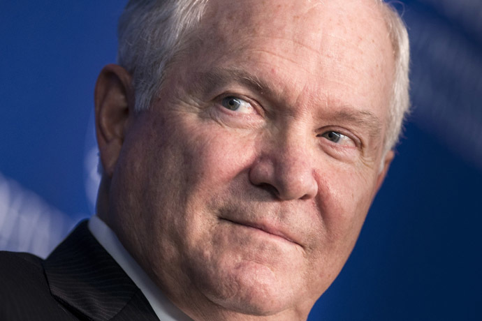 Robert Gates, the first Obama secretary of Defense. (AFP Photo/Brendan SMIALOWSKI)