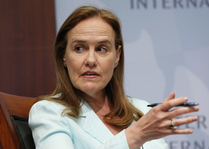 Former Defense Undersecretary for Policy Michele Flournoy. (Reuters/Yuri Gripas)