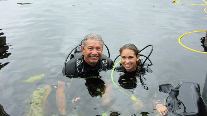 Lectures from the deep: 2 professors begin record 73-day underwater stint (VIDEO)