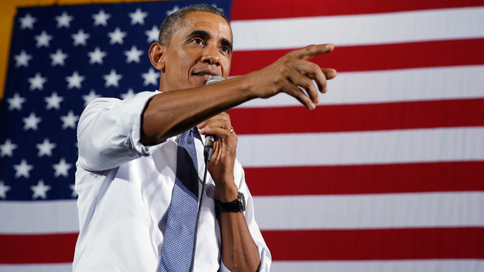 U.S. President Barack Obama.(Reuters / Kevin Lamarque)