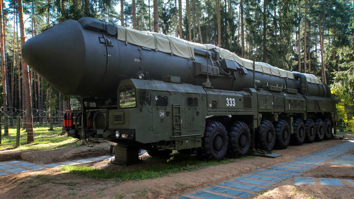 The Yars land-based mobile missile system.(RIA Novosti / Vadim Savitskii)