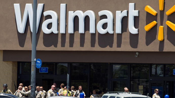 Ohio open-carry supporters bring guns to Walmart police shooting protest