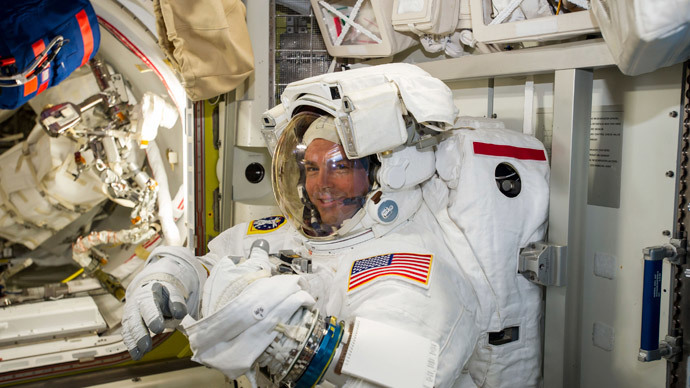 Astronauts perform NASA's long-delayed routine maintenance on ISS