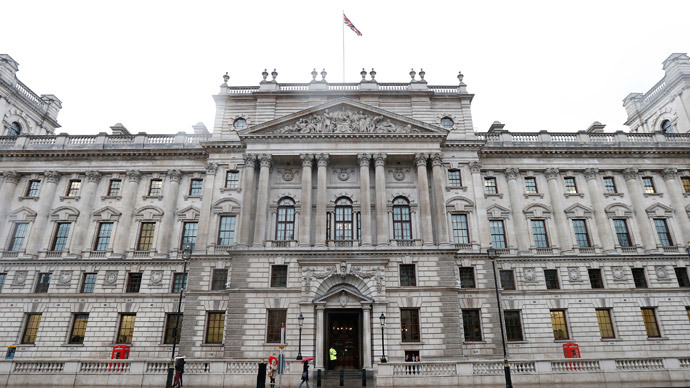 HM Revenue & Customs building in Whitehall, central London. (Reuters / Suzanne Plunkett) 