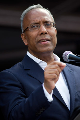 Lutfur Rahman, Labour Party mayor of Tower Hamlets (AFP Photo / Justin Tallis)