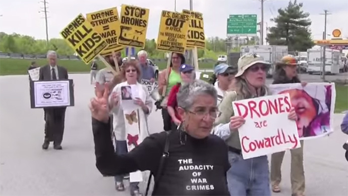 Women face charges for anti-drone protest near NSA facility