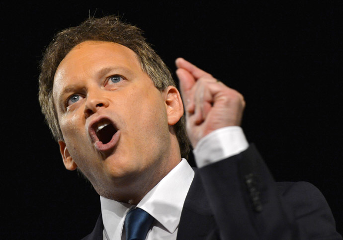 Co-Chairman of Britain's Conservative Party, Grant Shapps. (Reuters/Toby Melville)
