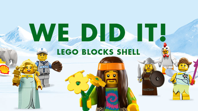 Lego and shell store partnership