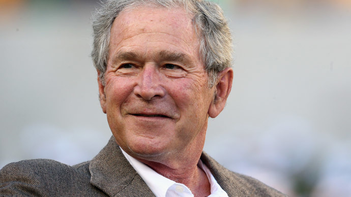 Former U.S. President George W. Bush.(AFP Photo / Ronald Martinez)