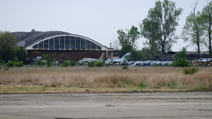 A general view of Deveselu army base.(AFP Photo / Daniel Mihailescu)