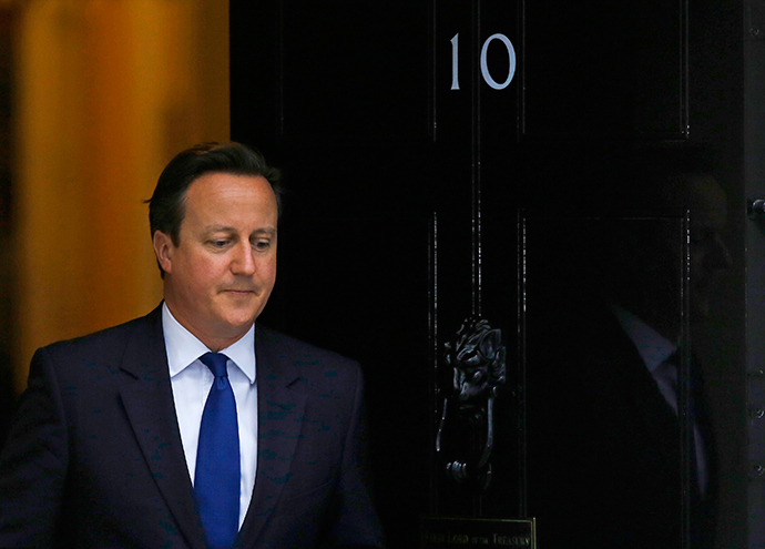 Britain's Prime Minister, David Cameron. (Reuters / Luke MacGregor)