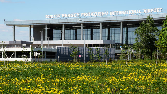 Donetsk Sergey Prokofiev International Airport 05.06./2014.(RIA Novosti / Natalia Seliverstova)