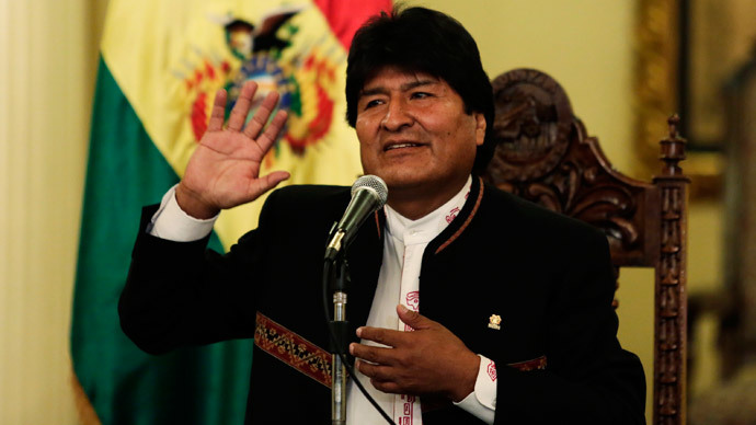 Bolivia's President Evo Morales.(Reuters / David Mercado)
