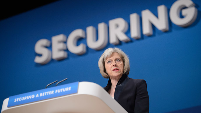 British Home Secretary, Theresa May.(AFP Photo / Leon Neal)