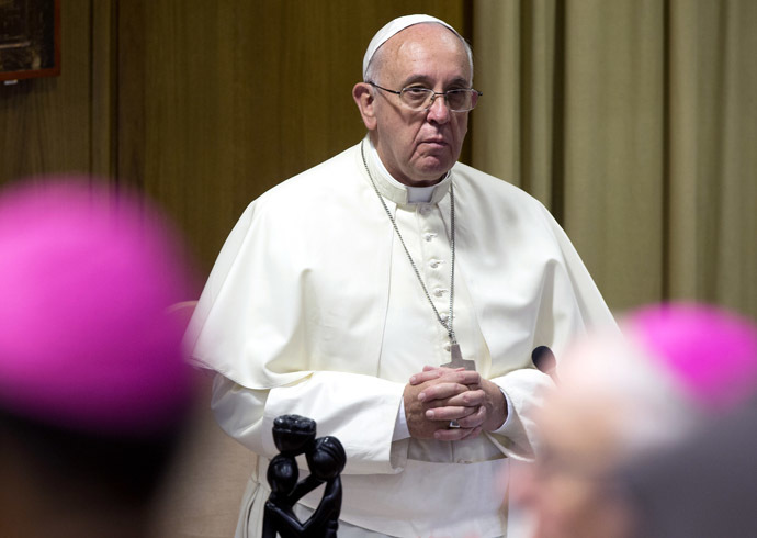 Pope Francis. (Reuters/Claudio Peri)