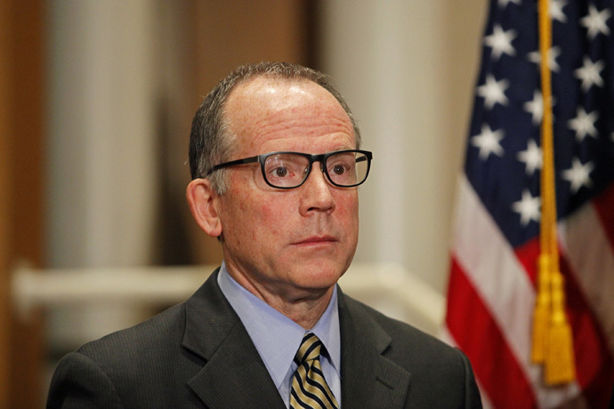 Clinical Director of Texas Health Resources Dr. Daniel Varga. (AFP Photo/Stewart F. House)