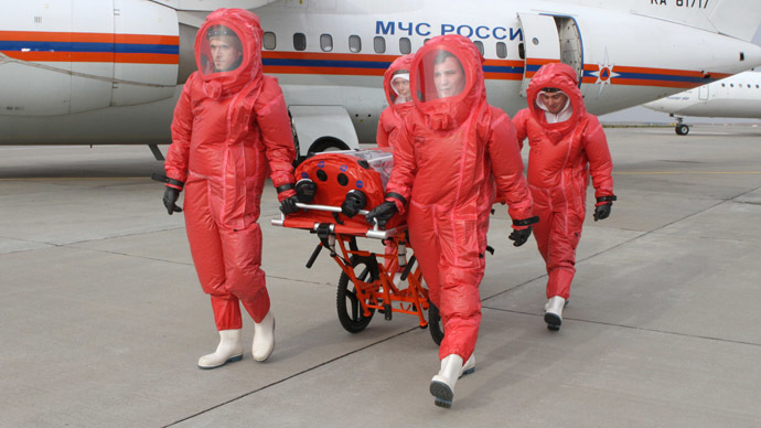 Russian govt orders extra airport facilities to prevent Ebola