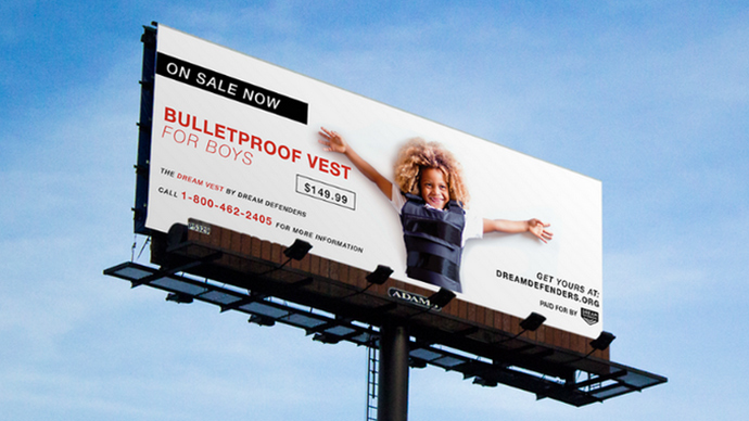 Chilling ad depicts bulletproof vests for children of color in Florida (VIDEO)