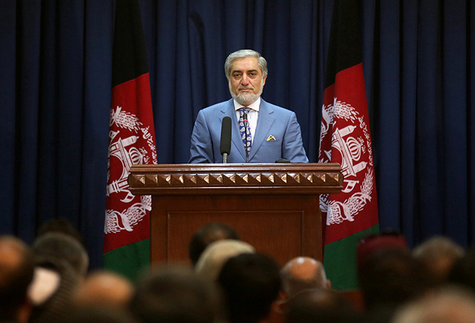 Abdullah Abdullah, Chief Executive of Afghanistan (AFP Photo / Pool / Jawad Jalali)