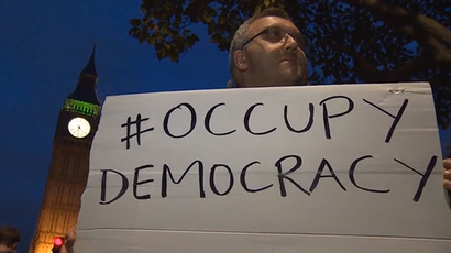 #OccupyDemocracy activists reoccupy Parliament Square (PHOTOS, VIDEO)