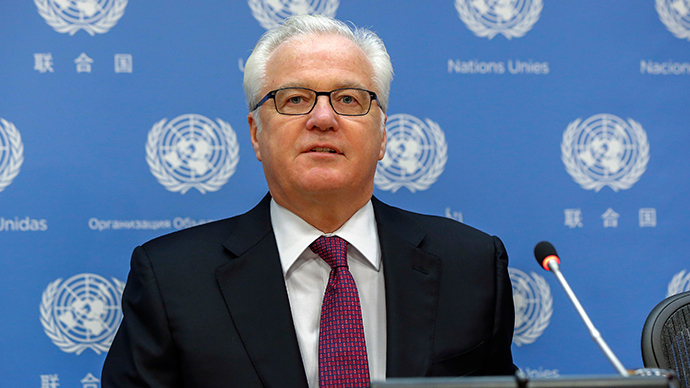 Russia's United Nations Ambassador Vitaly Churkin (Reuters / Lucas Jackson)