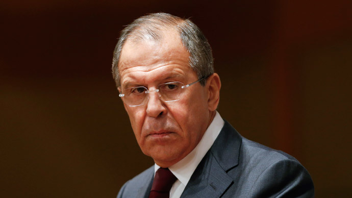 Russian Foreign Minister Sergei Lavrov.(Reuters / Maxim Zmeyev)