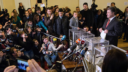 Ukraine's Opposition Bloc scores 9% of votes despite winning southeast, slams elections as rigged