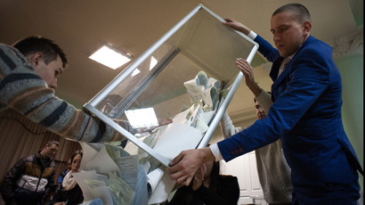 Ukraine's Opposition Bloc scores 9% of votes despite winning southeast, slams elections as rigged