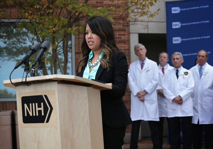 Nurse Nina Pham (Alex Wong / Getty Images / AFP)